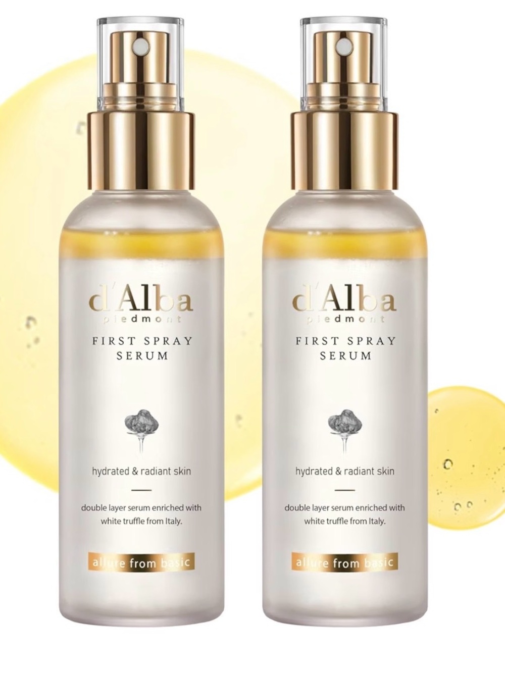 d’Alba First Spray Serum — 2 x 100ml bottles